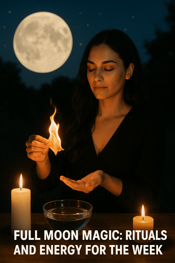 Full Moon Magic: Rituals and Energy for the Week